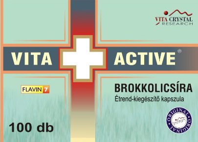 Vita+Active Brokkolicsíra kapszula 100db